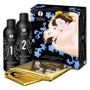 coffret de masage corps a corps fruits exotiques 200ml