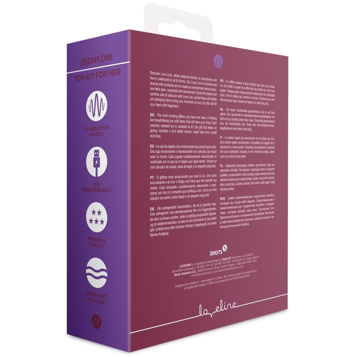 coffret de sextoys pour elle darkcherry 3 accessoires 4