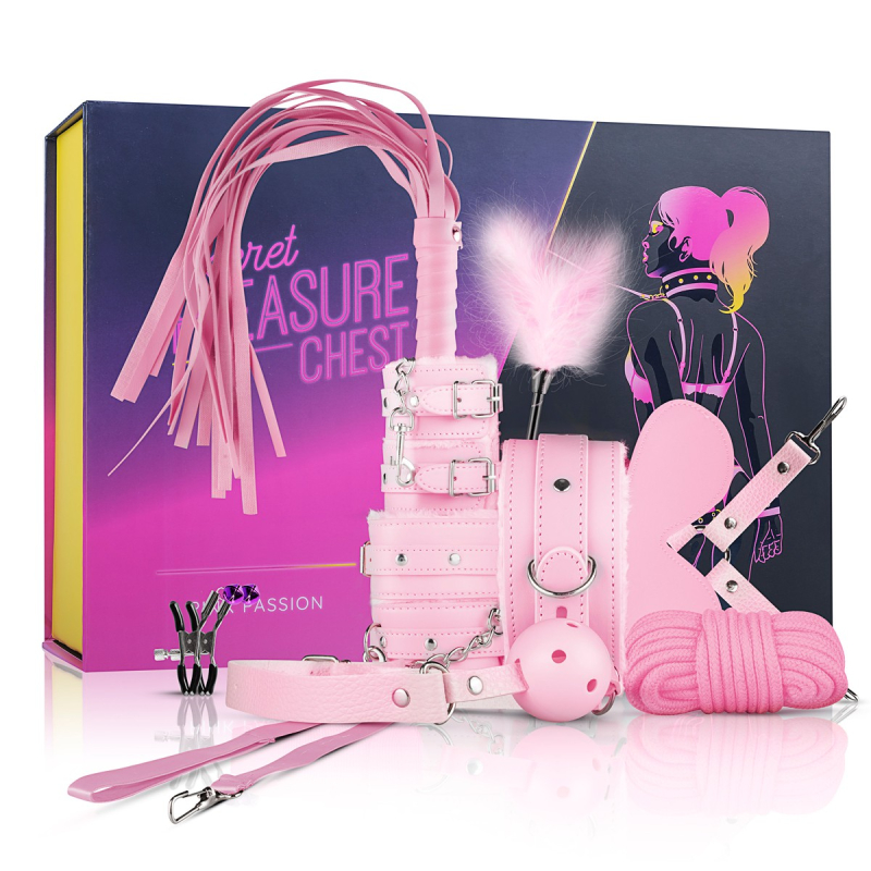 coffret pink passion 10 pieces