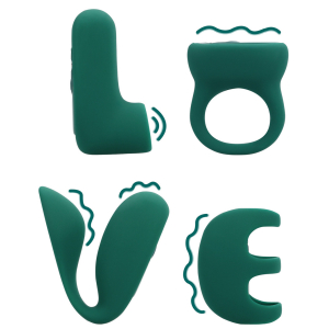 coffret sextoys de couple love sexplore 4 accessoires