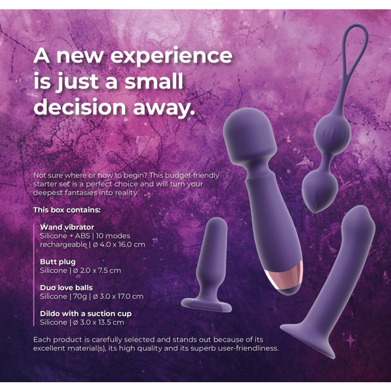 coffret sextoys feminine 4 accessoires violets 5