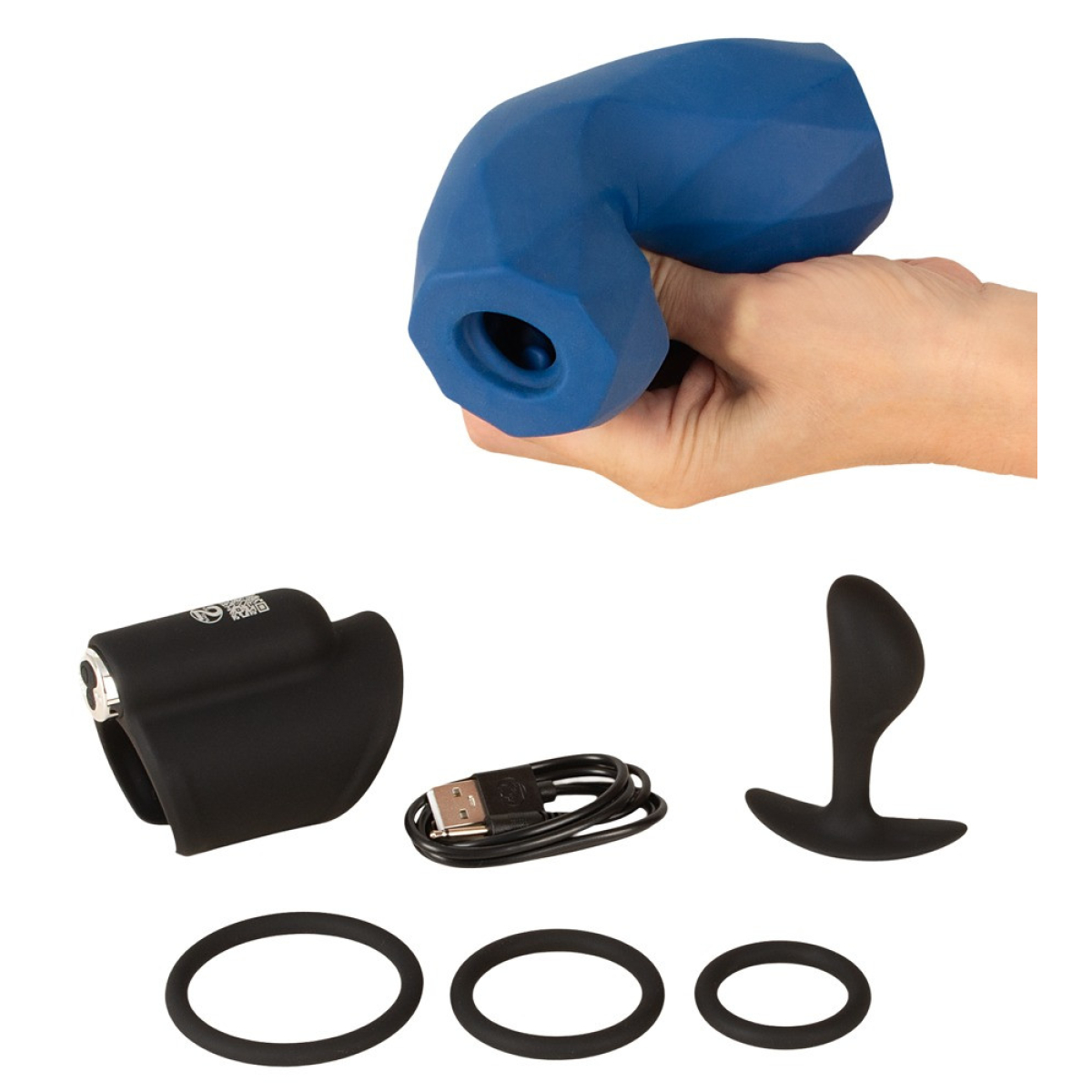 coffret sextoys masculine 4 accessoires noirs 3