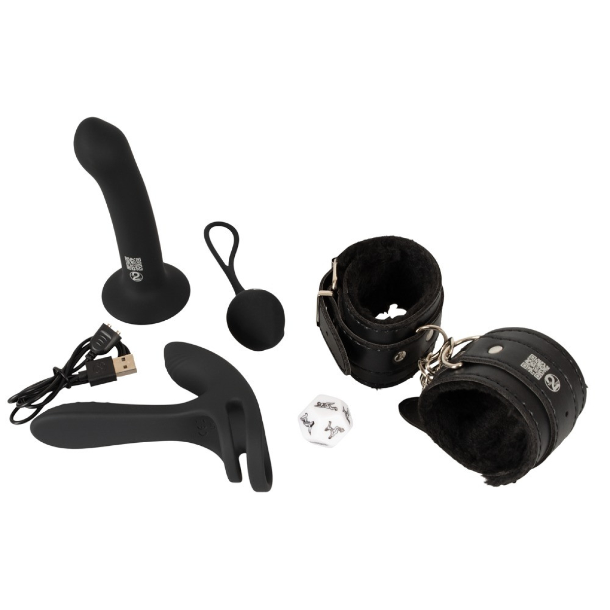 coffret sextoys together 5 accessoires noirs 2