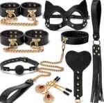 coffret sm bondage 8 pieces noir 1