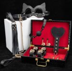 coffret sm bondage 8 pieces noir