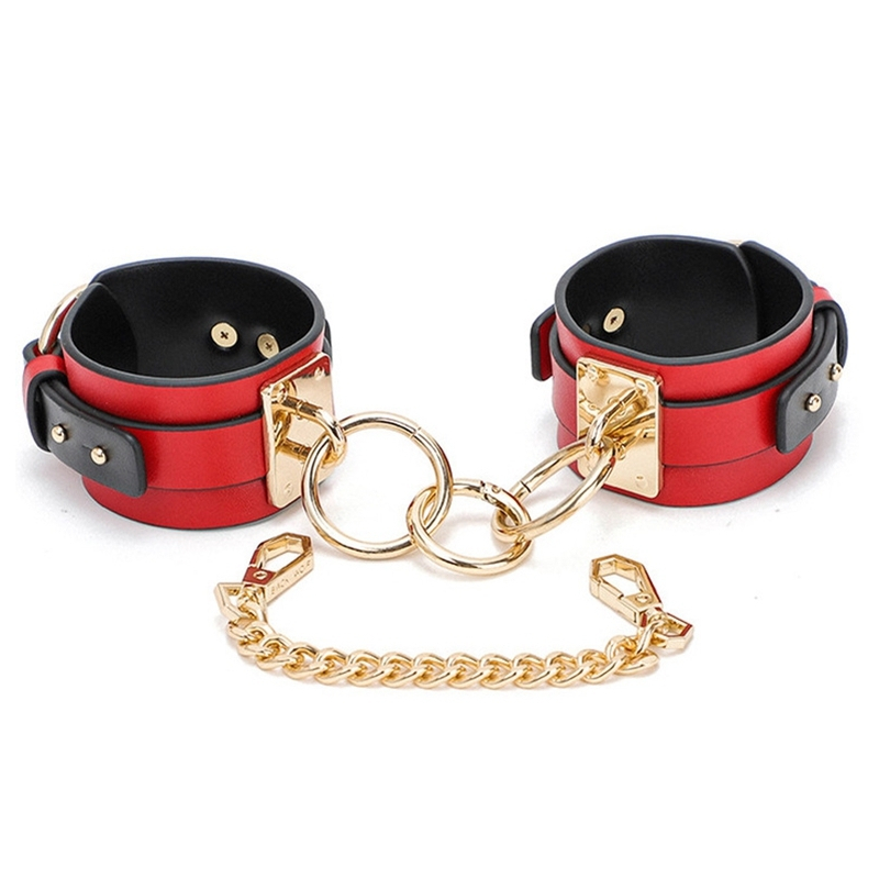 coffret sm bondage 8 pieces rouge noir 3
