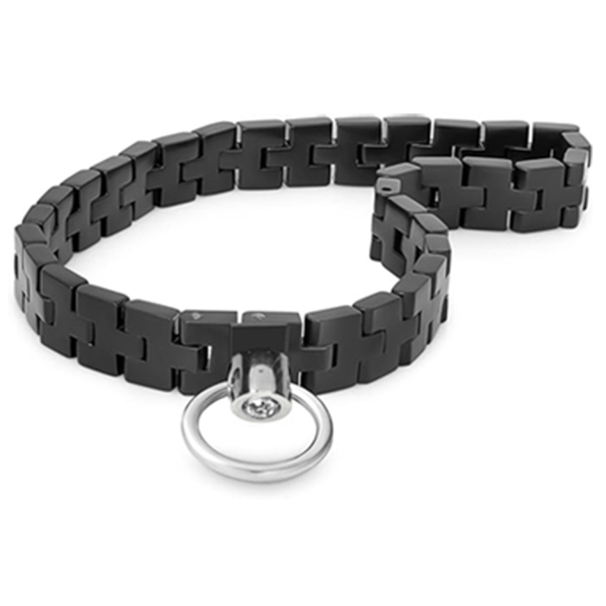 collier a mailles ajustables watchblack 1