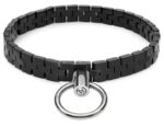 collier a mailles ajustables watchblack