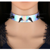 collier a pointes piky laser argente 3