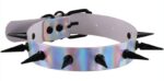 collier a pointes piky laser argente 4