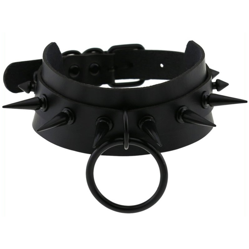 collier a pointes strobo lish noir