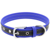collier bicolore simili contrasted bleu fonce
