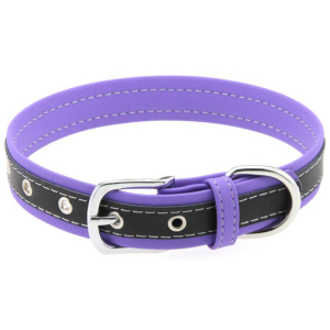 collier bicolore simili contrasted violet