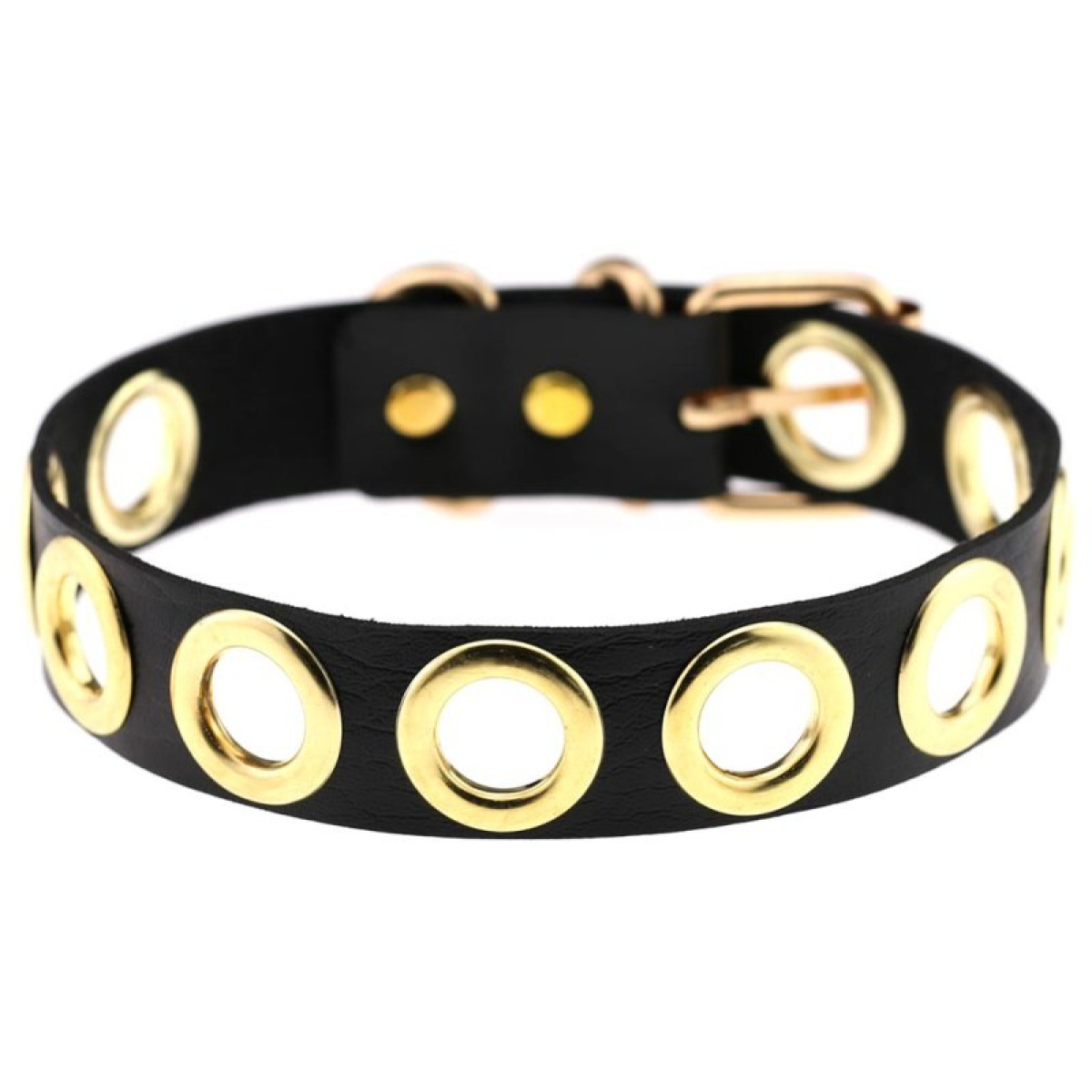 collier cirgoth noir et dore 1