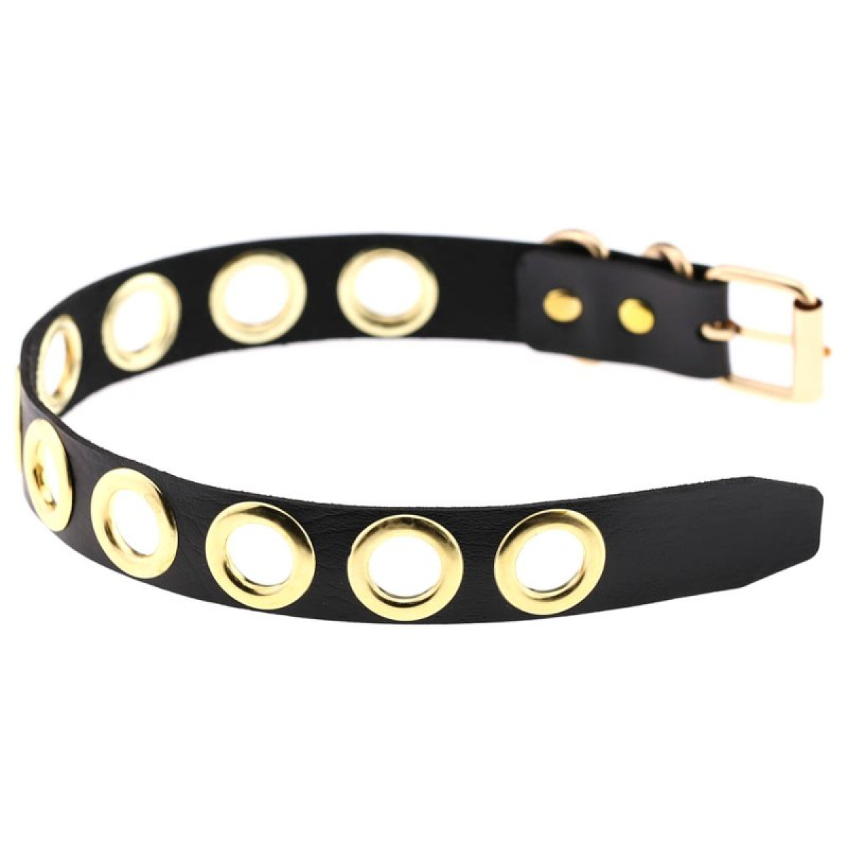 collier cirgoth noir et dore