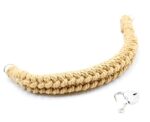 collier corde hemp collar 45cm 1