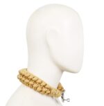collier corde hemp collar 45cm 3