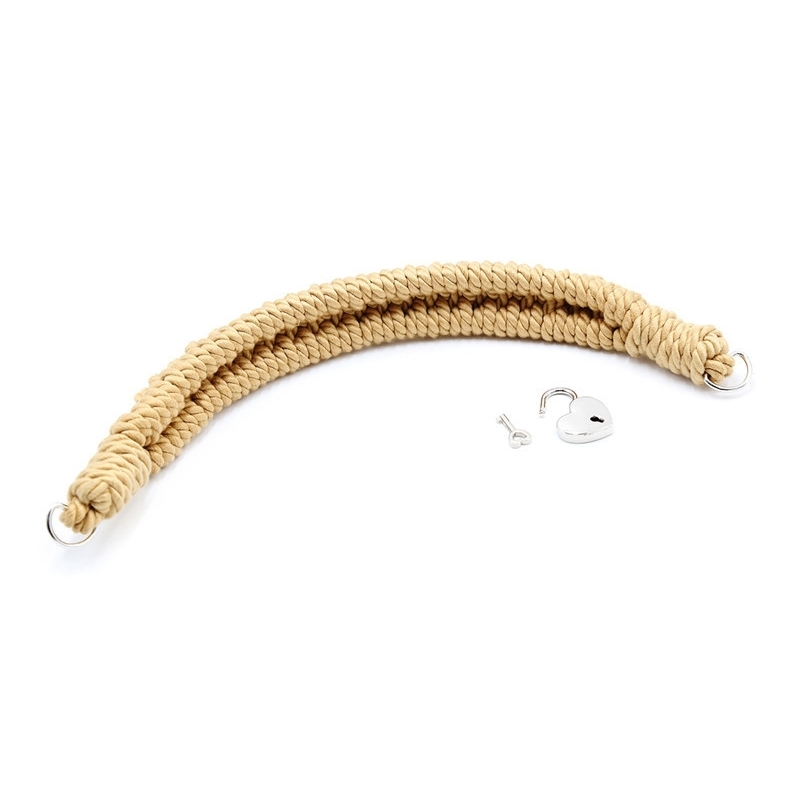 collier corde hemp collar 45cm 4