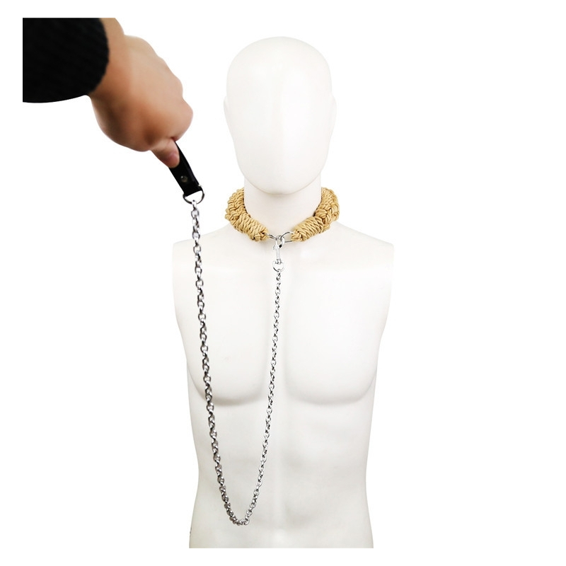collier corde hemp collar 45cm 6