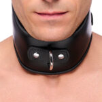 collier de maintien en cuir