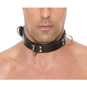collier deluxe bondage noir
