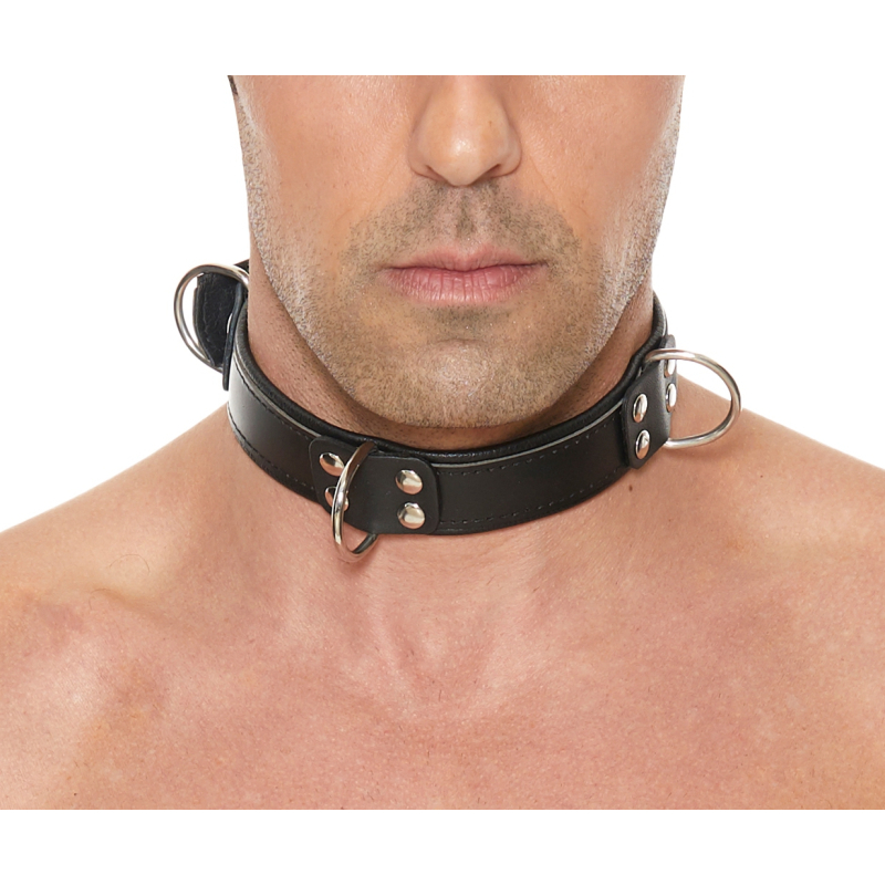 collier deluxe bondage noir