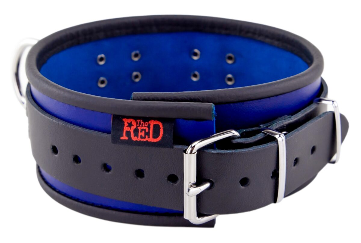 collier en cuir 3 anneaux d bleunoir 3