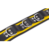 collier en cuir 3 anneaux d jaune noir 4 scaled