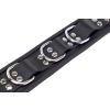 collier en cuir 3 anneaux d noir 3 scaled