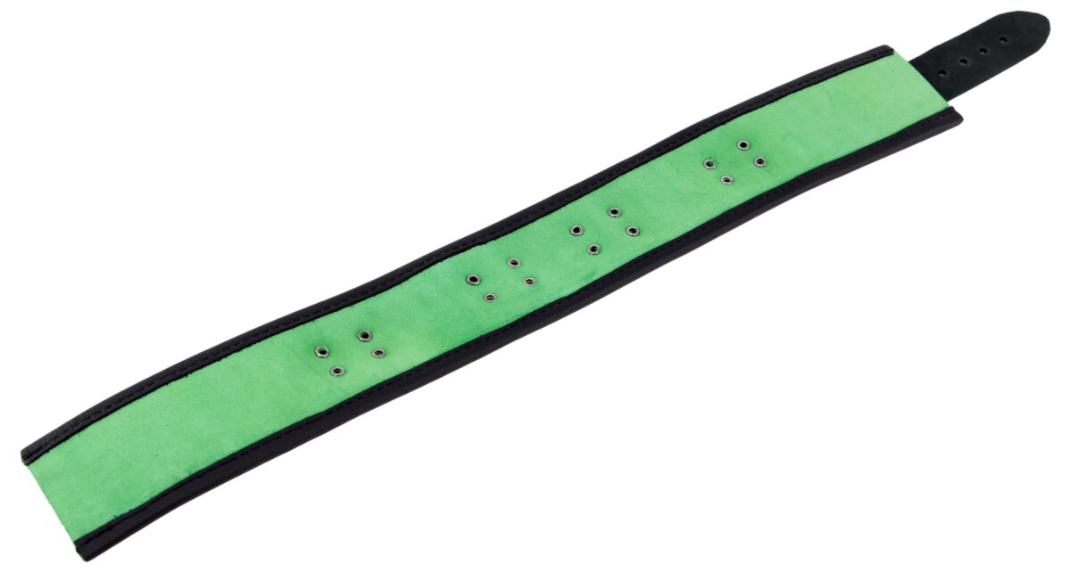 collier en cuir 3 anneaux d vert noir 5 scaled