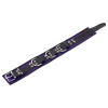 collier en cuir 3 anneaux d violet noir 4 scaled