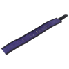collier en cuir 3 anneaux d violet noir 6 scaled