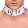 collier en cuir ultra blanc 1