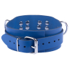 collier en cuir ultra bleu 3