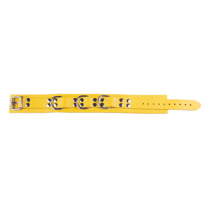 collier en cuir ultra jaune 4 scaled