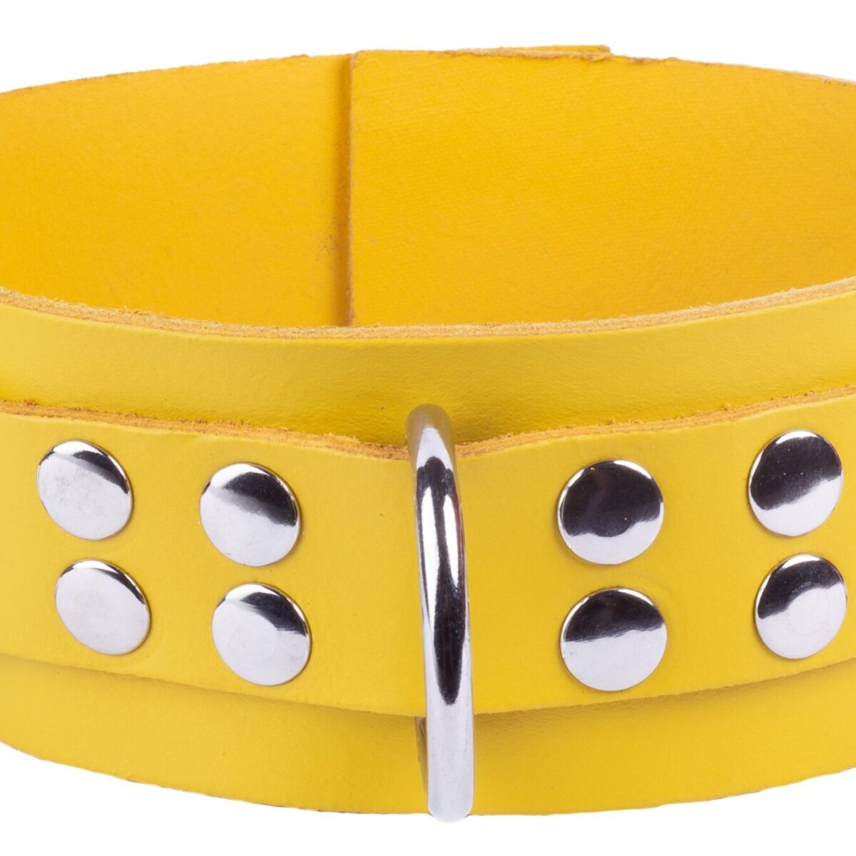 collier en cuir ultra jaune scaled