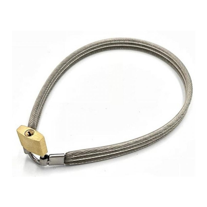 collier en metal slave lock avec cadeans 2