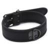 collier en neoprene noir