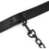 collier et laisse ball top noir 2