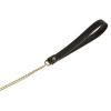 collier et laisse butler noir et marron 6