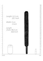 collier et laisse luxury noir 6 scaled