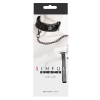 collier et laisse sm sinful black 1
