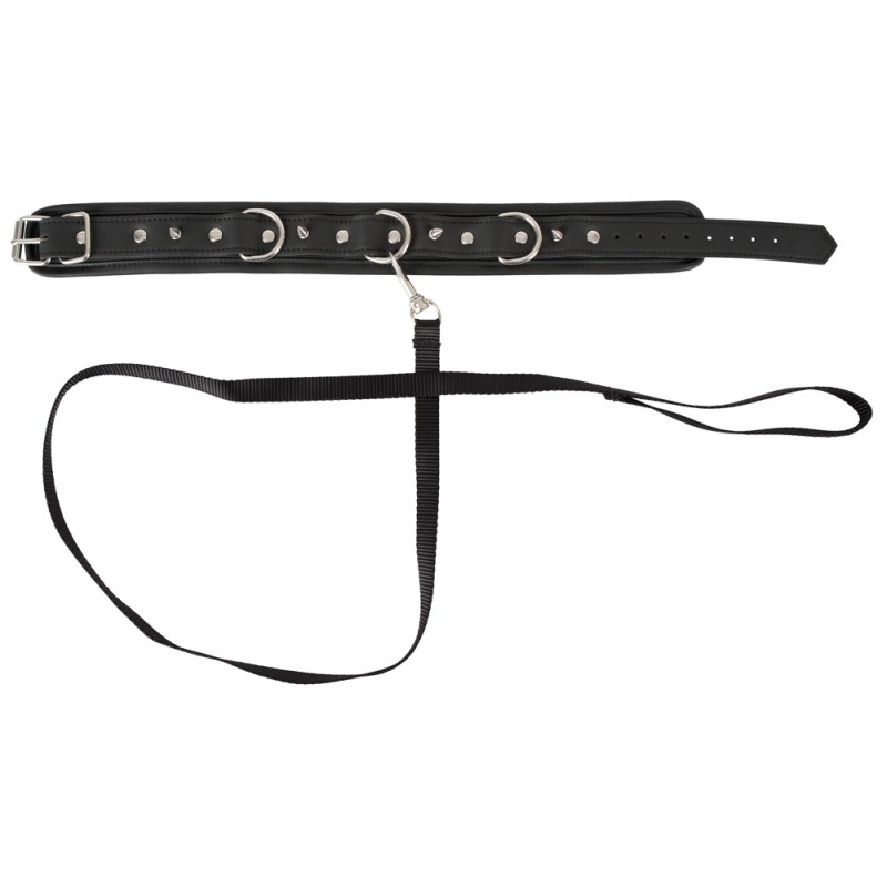 collier et laisse vegan fetish 3