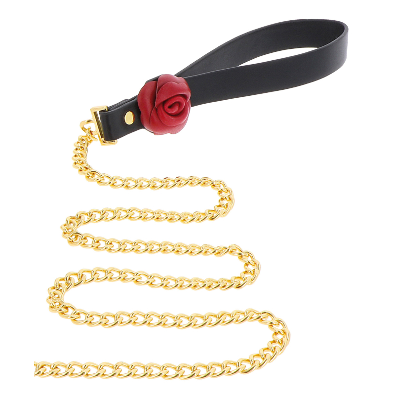collier et laisse wild roses 2