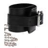collier et menottes de poignets heavy taboom noir 5