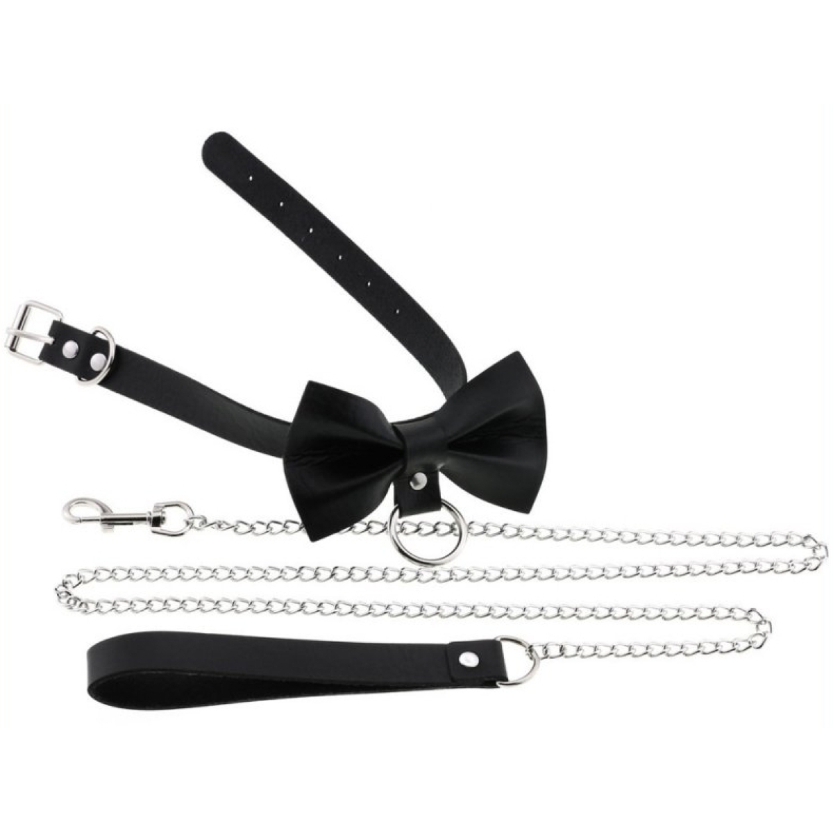 collier laisse bowy slave noir 2