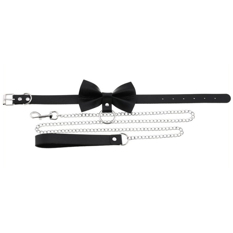collier laisse bowy slave noir 3