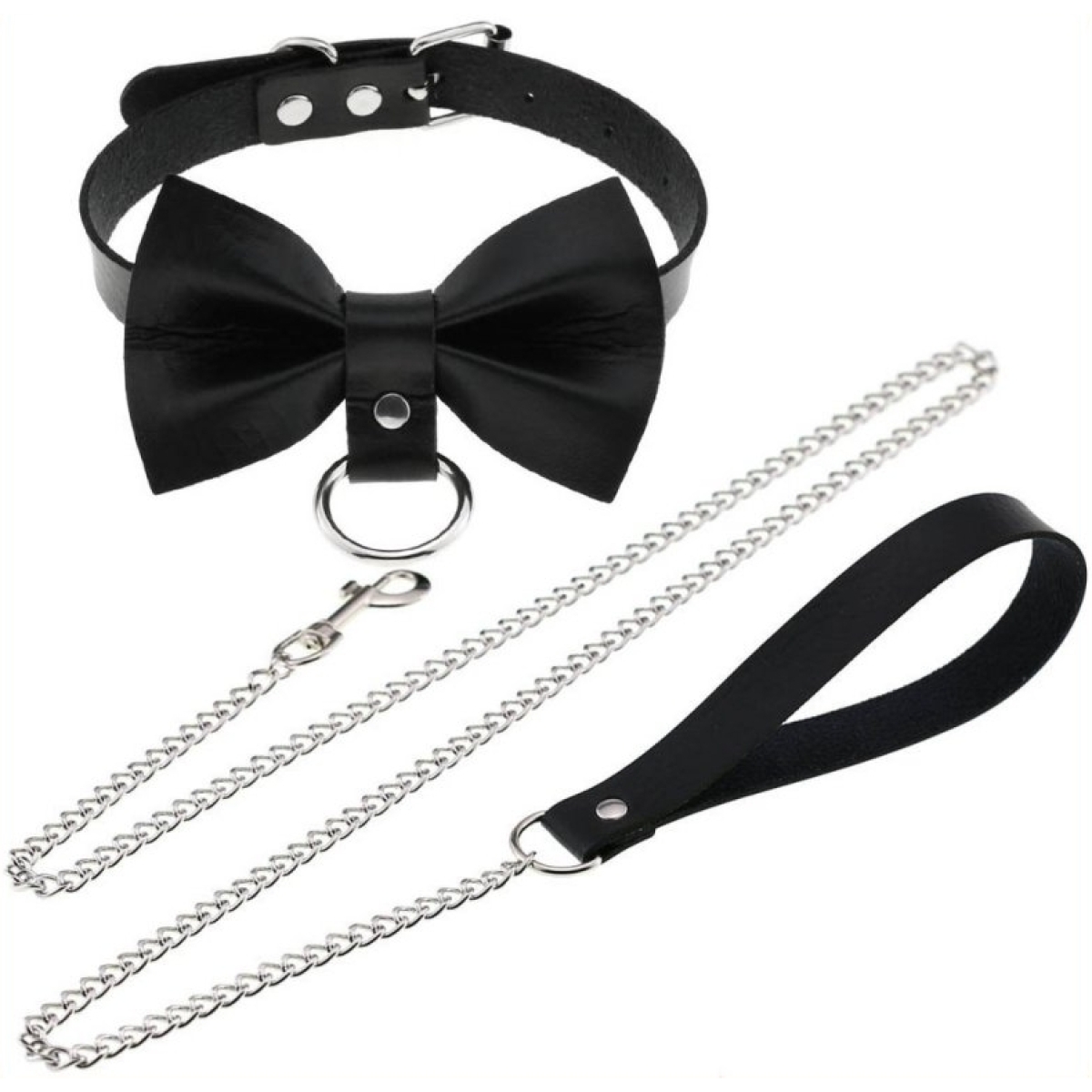 collier laisse bowy slave noir 4