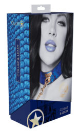 collier laisse florence bleu 1