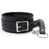 collier laisse fur noir 2